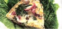 Omleta de tofu cu spanac
